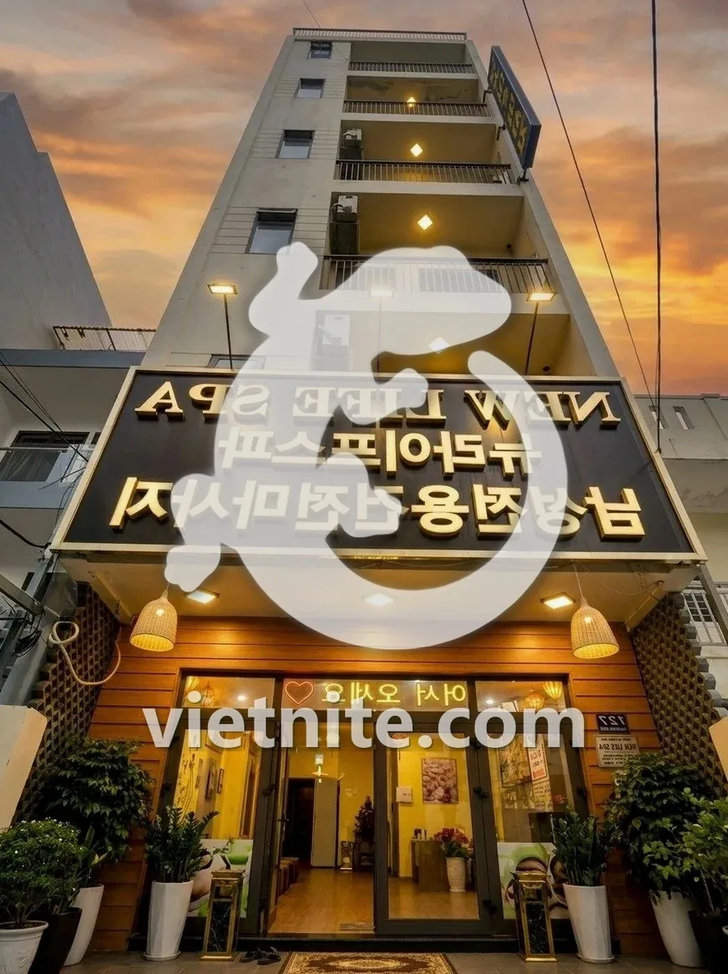 다낭 뉴라이프 스파 한방 외관