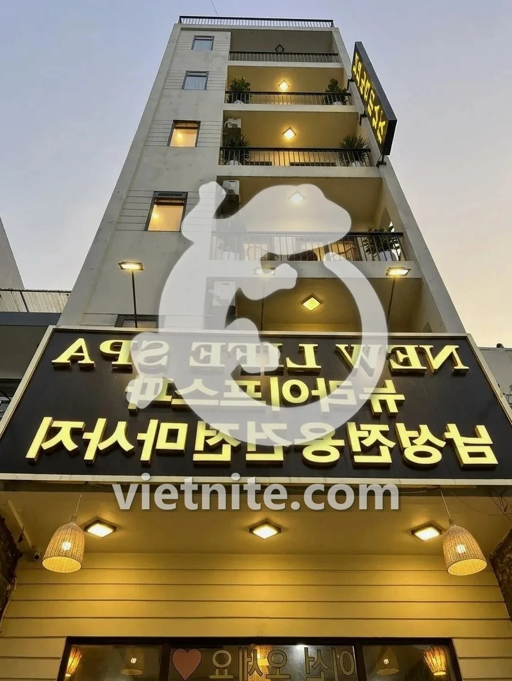 다낭 뉴라이프 스파 한방 시설 분위기