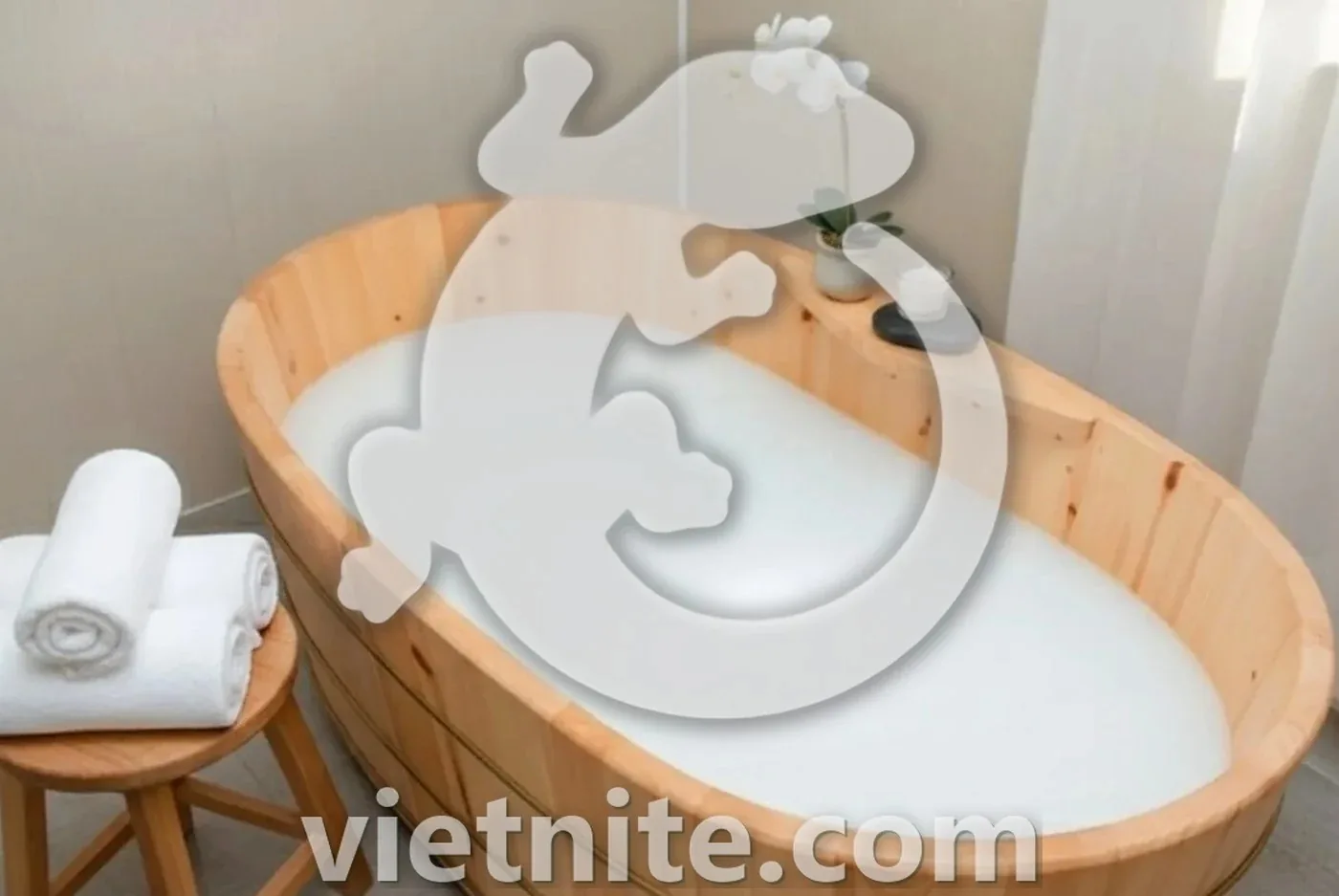 나트랑 쿡테 마사지 입구 분위기